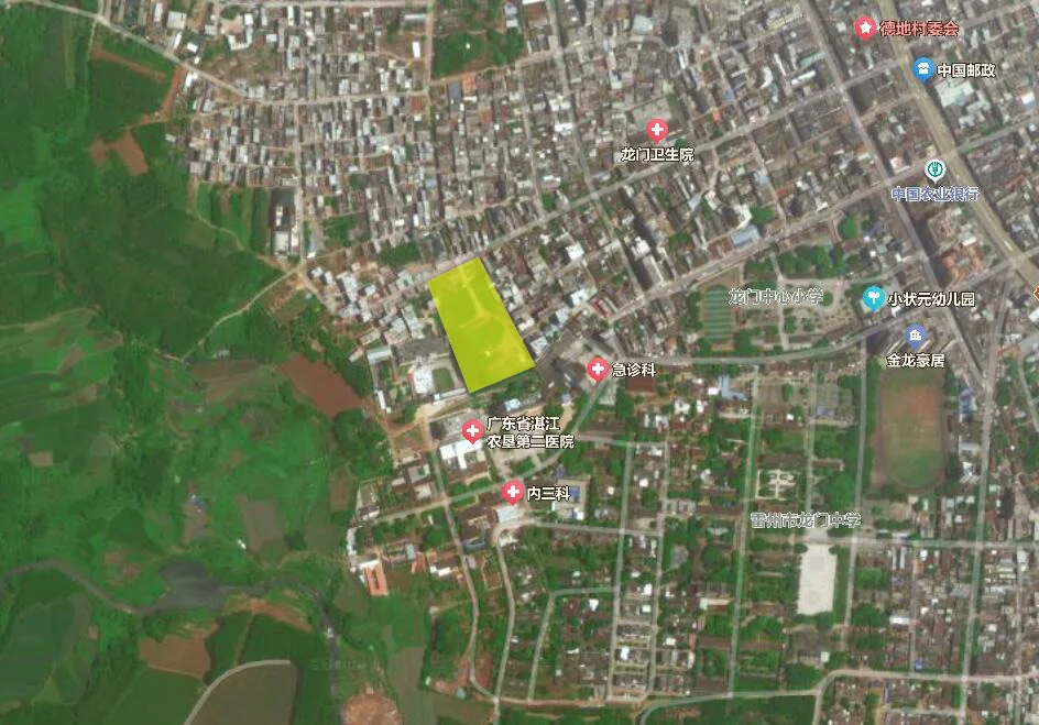 雷州龙门镇962358㎡住宅用地挂牌出让起拍总价1740万元